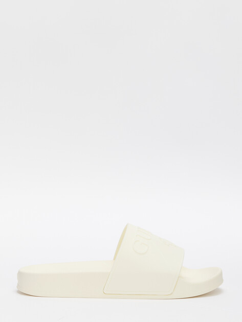 Женские сланцы GUESS SLIPPERS, Артикул E5GZ07BB00F, молочно-белый | 4625378. Ракурс 2 Женские сланцы GUESS SLIPPERS, Артикул E5GZ07BB00F, молочно-белый | 4625378. Ракурс 2