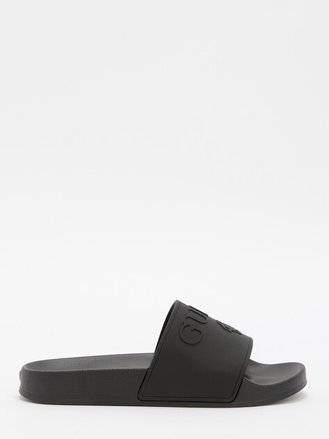 Женские сланцы GUESS SLIPPERS, Артикул E5GZ07BB00F, черный | 4625383. Ракурс 2 Женские сланцы GUESS SLIPPERS, Артикул E5GZ07BB00F, черный | 4625383. Ракурс 2