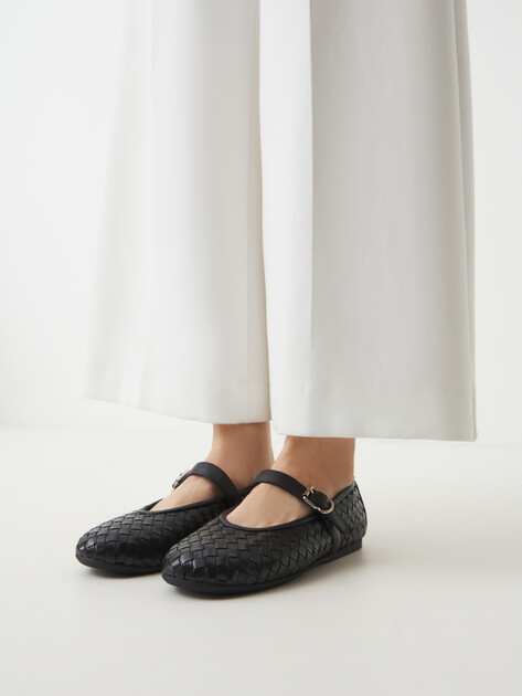 Женские балетки мэри-джейн TENDANCE, Артикул GLC7832-07, черный | 4626121. Ракурс 2