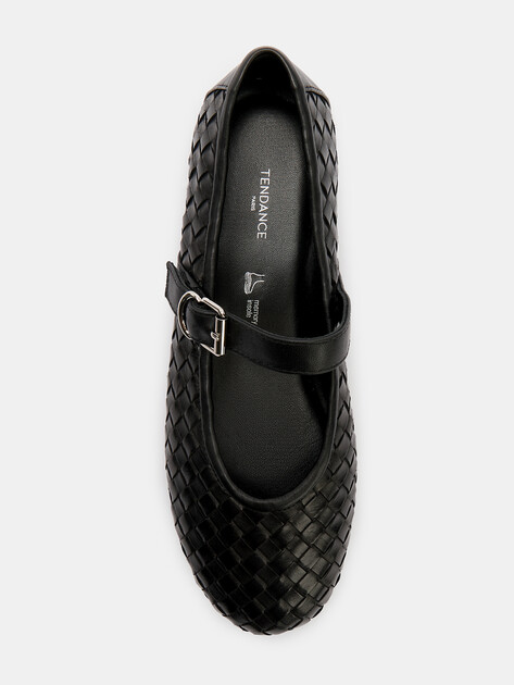 Женские балетки мэри-джейн TENDANCE, Артикул GLC7832-07, черный | 4626121. Ракурс 5