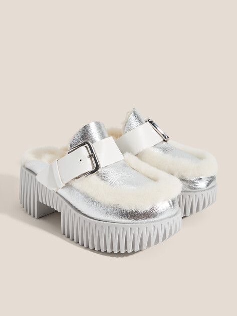 Сабо 4CCCCEES Plia Amber, Артикул Plia Amber, серебряный | 4628235. Ракурс 2