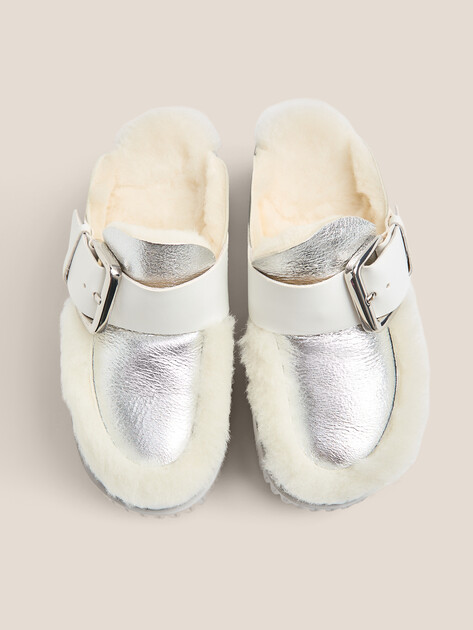 Сабо 4CCCCEES Plia Amber, Артикул Plia Amber, серебряный | 4628235. Ракурс 4