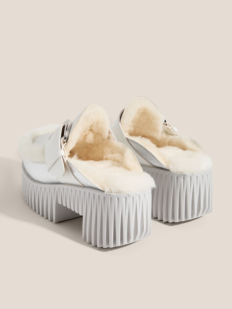 Сабо 4CCCCEES Plia Amber, Артикул Plia Amber, серебряный | 4628235. Ракурс 5