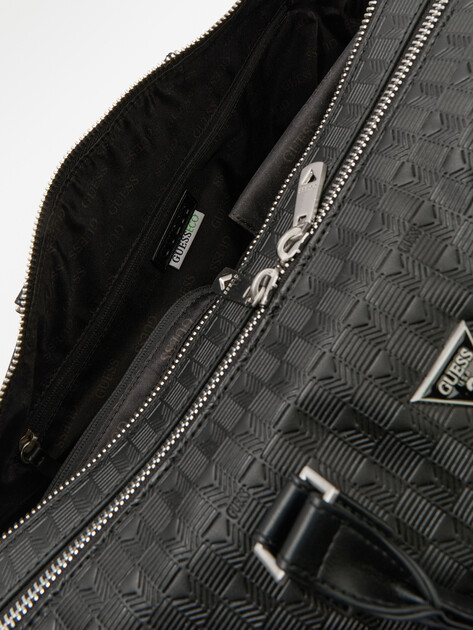 Мужская дорожная сумка GUESS TORINO DUFFLE BAG W VTL ZIP, Артикул TMTODEP5234, черный | 4628281. Ракурс 5