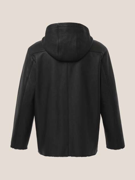 Мужская дубленка  MAISON DAVID, Артикул RV-M3A-D, черный | 4630406. Ракурс 8