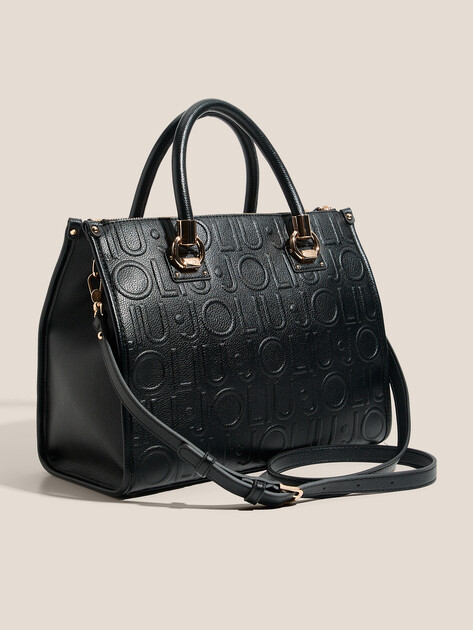 Женский тоут LIU∙JO BOSTON BAG, Артикул AF5008, черный | 4631206. Ракурс 3