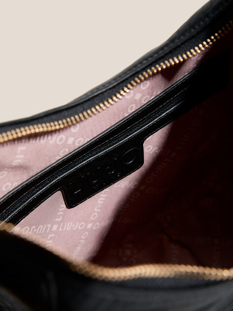 Женская сумка LIU∙JO HOBO BAG, Артикул AF5119, черный | 4631320. Ракурс 4 Женская сумка LIU∙JO HOBO BAG, Артикул AF5119, черный | 4631320. Ракурс 4