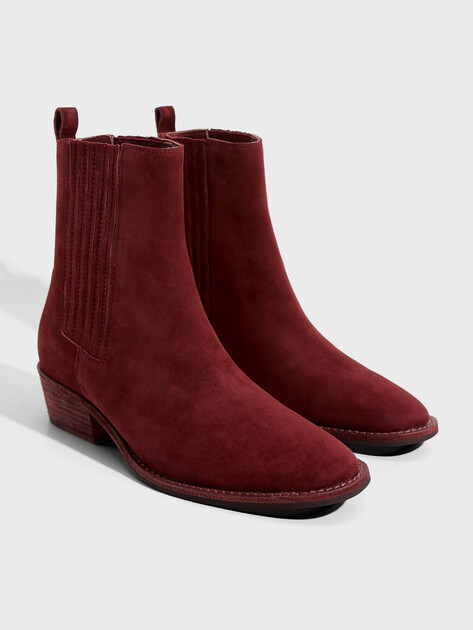 Женские казаки TENDANCE, Артикул SW6885-1, вишневый | 4632122. Ракурс 2