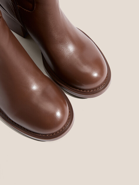 Женские сапоги TENDANCE, Артикул SW251-18, коричневый | 4632258. Ракурс 3