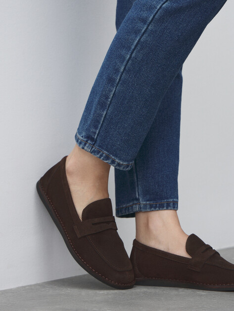 Женские лоферы TENDANCE, Артикул SW638-1, шоколадный | 4632623. Ракурс 6