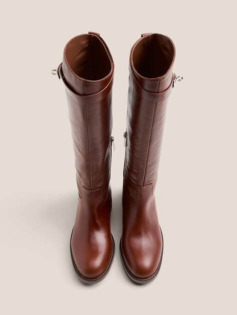 Женские сапоги TENDANCE, Артикул SW609-3, коричневый | 4632661. Ракурс 4