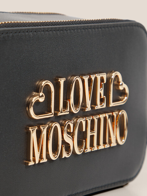 Кросс-боди LOVE MOSCHINO LOVELY LOVE, Артикул JC4333PP FW25, черный | 4633985. Ракурс 2