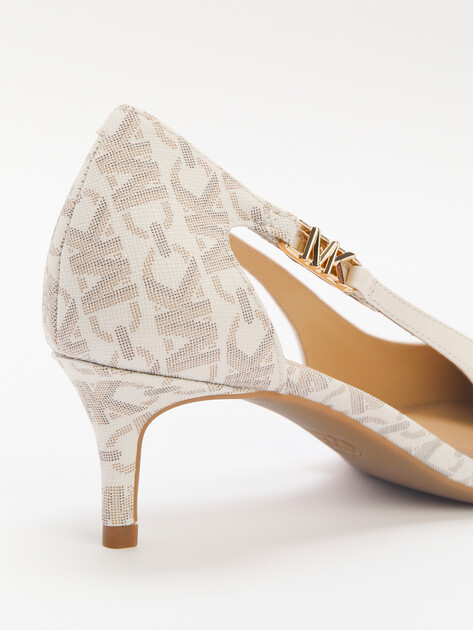 Женские туфли MICHAEL KORS VERONICA KITTEN PUMP, Артикул 40H3VRMP2L(K), бежевый | 4634425. Ракурс 6 Женские туфли MICHAEL KORS VERONICA KITTEN PUMP, Артикул 40H3VRMP2L(K), бежевый | 4634425. Ракурс 6