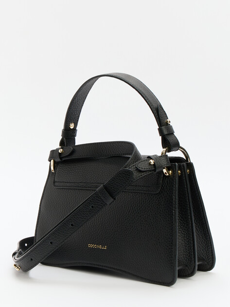 Женская сумка  COCCINELLE HANDBAG GRAINED LEATHER, Артикул E1 SSL 18 02 01, черный | 4635121. Ракурс 4