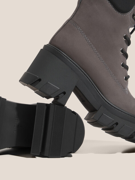 Ботильоны TENDANCE, Артикул HC2066X-12, коричнево-серый | 4635200. Ракурс 3 Ботильоны TENDANCE, Артикул HC2066X-12, коричнево-серый | 4635200. Ракурс 3