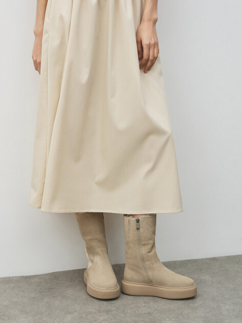 Женские полусапоги TENDANCE, Артикул HC2208X-57, пыльно-бежевый | 4635260. Ракурс 6 Женские полусапоги TENDANCE, Артикул HC2208X-57, пыльно-бежевый | 4635260. Ракурс 6