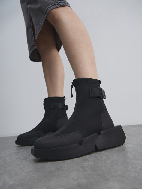 Женские ботинки TENDANCE, Артикул HC9722X-5, черный | 4635521. Ракурс 6