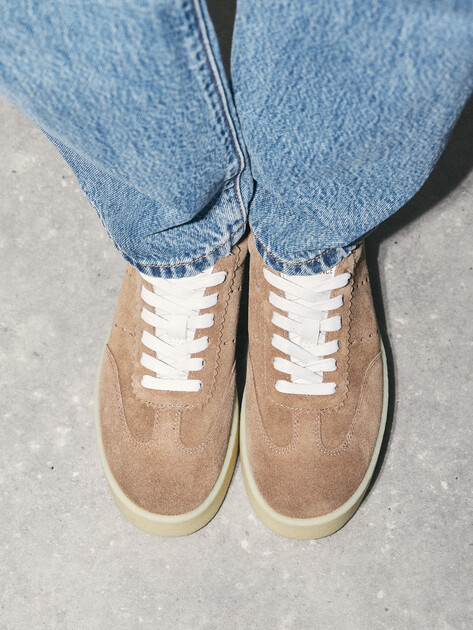 Женские кеды TENDANCE, Артикул HC3671-1, коричневый | 4635689. Ракурс 6