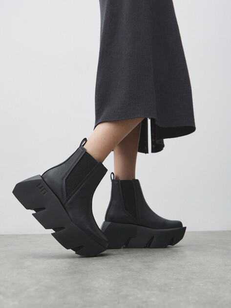 Женские челси UNITED NUDE Bull Chelsea, Артикул Bull Chelsea, черный | 4636048. Ракурс 6