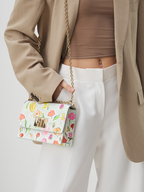 Кросс-боди FURLA TRU TONI RUGIADA, Артикул FURLA 1927 MINI CROSSBODY 20, мультицвет | 4636359. Ракурс 2 Кросс-боди FURLA TRU TONI RUGIADA, Артикул FURLA 1927 MINI CROSSBODY 20, мультицвет | 4636359. Ракурс 2