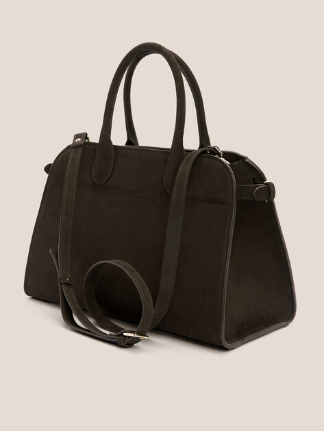 Женский тоут CALZETTI, Артикул ASHLEY, шоколадный | 4638246. Ракурс 3