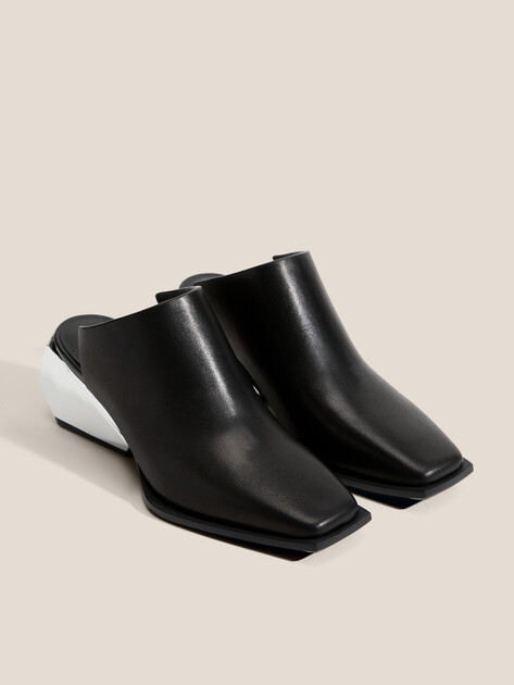 Мюли UNITED NUDE Ricky Mule Mid, Артикул Ricky Mule Mid, черный | 4638803. Ракурс 2