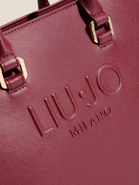 Женский тоут LIU∙JO SHOPPING BAG, Артикул AF5149, винный | 4638869. Ракурс 2