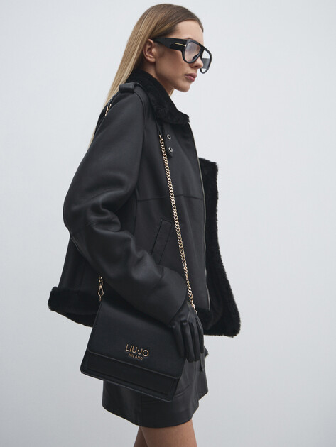 Кросс-боди LIU∙JO SMALL HANDBAG, Артикул AF5152, черный | 4639571. Ракурс 5