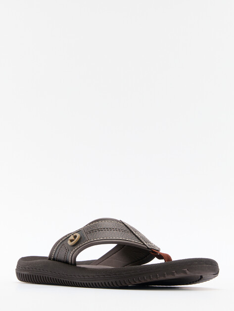 Мужские вьетнамки CARTAGO FIJI IV THONG AD, Артикул 11020, темно-коричневый | 4642327. Ракурс 3