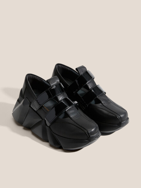 Женские кроссовки на танкетке UNITED NUDE Space Kick MJ, Артикул Space Kick MJ, черный | 4642670. Ракурс 2