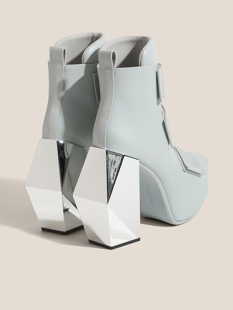 Ботильоны UNITED NUDE Stage Tron, Артикул Stage Tron, светло-серый | 4642849. Ракурс 5