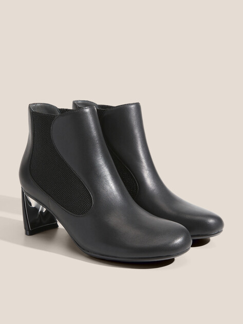 Ботильоны UNITED NUDE Zuma Flow Mid, Артикул Zuma Flow Mid, черный | 4643157. Ракурс 2