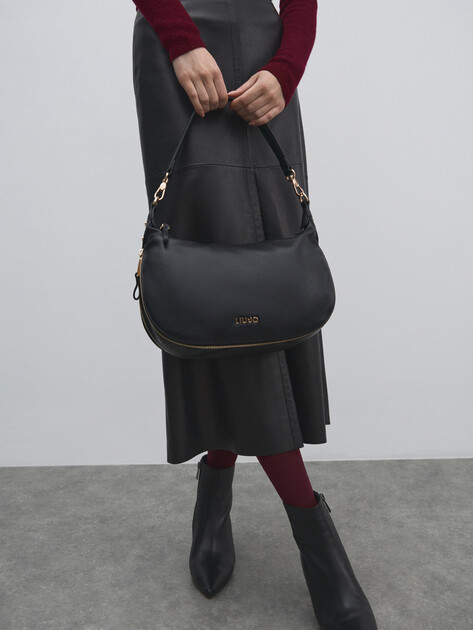 Женская сумка LIU∙JO HOBO, Артикул AF5133, черный | 4643260. Ракурс 5 Женская сумка LIU∙JO HOBO, Артикул AF5133, черный | 4643260. Ракурс 5