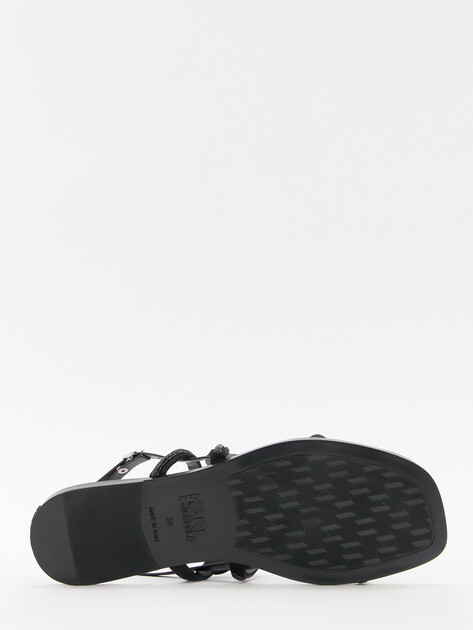 Женские сандалии KARL LAGERFELD OLYMPIA Karl Signia Slide, Артикул KL87425, черный | 4643506. Ракурс 4 Женские сандалии KARL LAGERFELD OLYMPIA Karl Signia Slide, Артикул KL87425, черный | 4643506. Ракурс 4