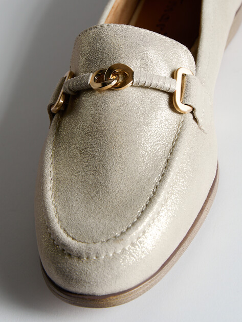 Женские лоферы TAMARIS SANDRINA, Артикул 1-24240-44 (K), серебристо-золотой | 4644052. Ракурс 6