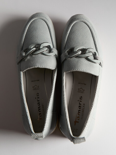 Женские лоферы TAMARIS DIONA, Артикул 1-24711-42 (K), серо-голубой | 4644104. Ракурс 6