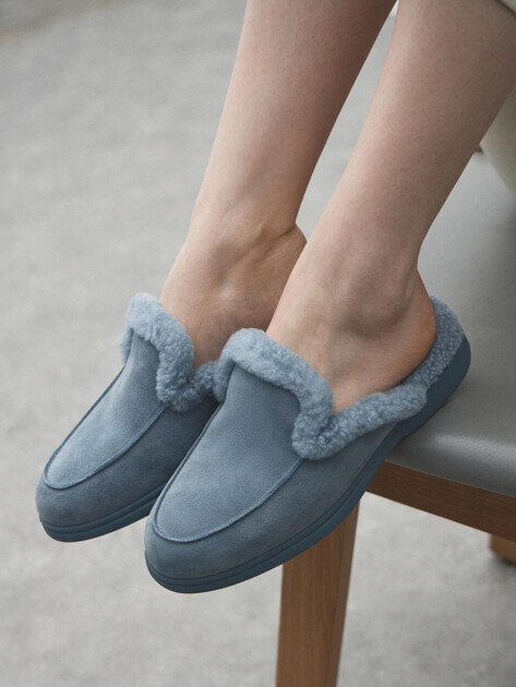 Мюли TENDANCE, Артикул YS-2299A-266, серо-голубой | 4644205. Ракурс 6