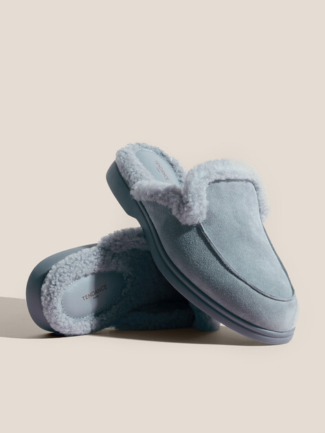 Мюли TENDANCE, Артикул YS-2299A-266, серо-голубой | 4644205. Ракурс 5