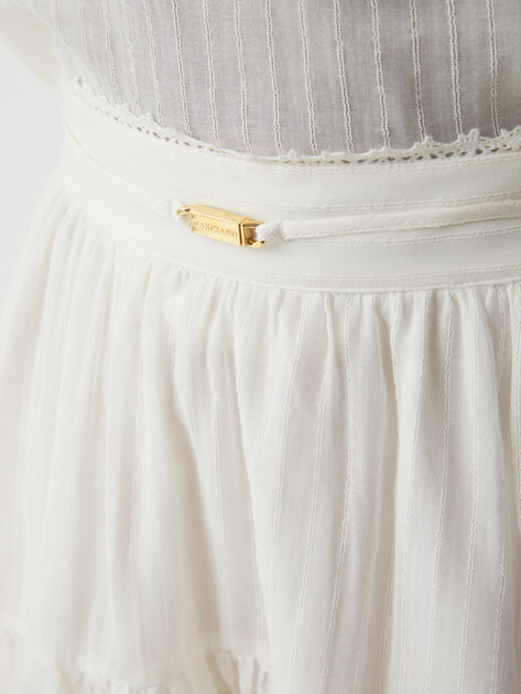 Юбка мини MARCIANO BY GUESS ELSA LONG SKIRT, Артикул 5GGD347317A, молочно-белый | 4644723. Ракурс 3 Юбка мини MARCIANO BY GUESS ELSA LONG SKIRT, Артикул 5GGD347317A, молочно-белый | 4644723. Ракурс 3