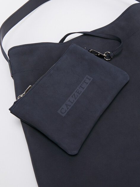 Женский шоппер CALZETTI, Артикул CAROL, серовато-синий | 4645174. Ракурс 3