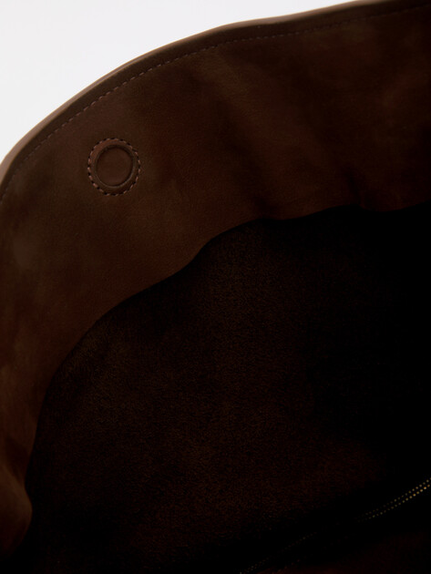 Женский шоппер MAISON DAVID, Артикул CAROL, коричневый | 4645188. Ракурс 5 Женский шоппер MAISON DAVID, Артикул CAROL, коричневый | 4645188. Ракурс 5