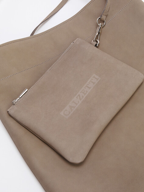 Женский шоппер CALZETTI, Артикул CAROL, серо-бежевый | 4646823. Ракурс 3 Женский шоппер CALZETTI, Артикул CAROL, серо-бежевый | 4646823. Ракурс 3