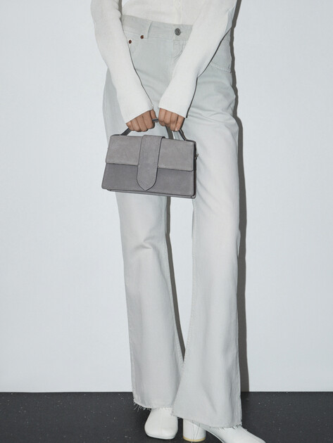 Женская сумка  TENDANCE, Артикул MRH21 - 046, бежево-серый | 4647447. Ракурс 5