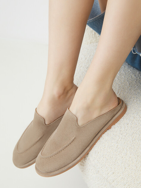 Мюли LR LORETTINI, Артикул 575-5001-607, серо-бежевый | 4648155. Ракурс 2 Мюли LR LORETTINI, Артикул 575-5001-607, серо-бежевый | 4648155. Ракурс 2