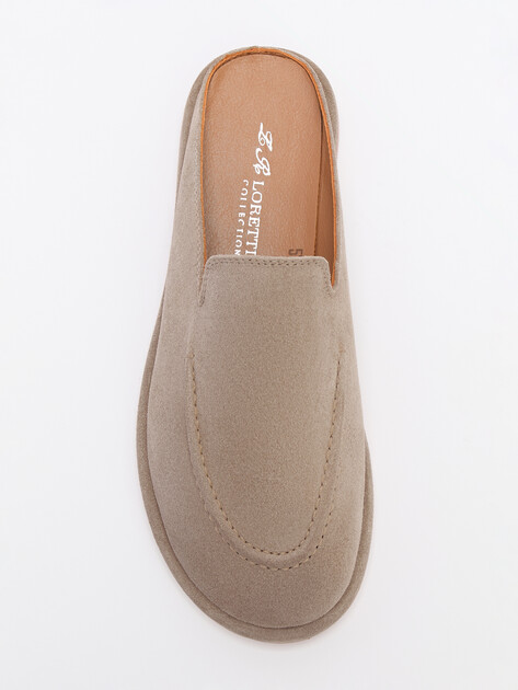 Мюли LR LORETTINI, Артикул 575-5001-607, серо-бежевый | 4648155. Ракурс 5 Мюли LR LORETTINI, Артикул 575-5001-607, серо-бежевый | 4648155. Ракурс 5