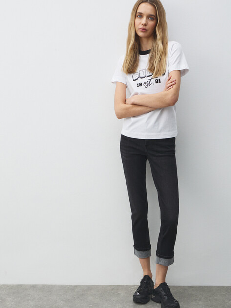 Женские джинсы скинни LIU∙JO B.UP MONROE REG.W. Den., Артикул UF5006, черный | 4648240. Ракурс 5 Женские джинсы скинни LIU∙JO B.UP MONROE REG.W. Den., Артикул UF5006, черный | 4648240. Ракурс 5