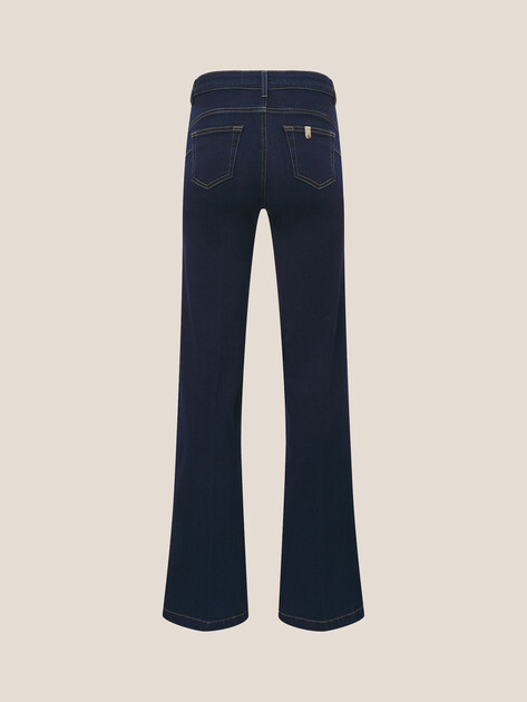 Женские джинсы клеш LIU∙JO ECS B.UP FLARE BELT, Артикул UF5097, темно-синий | 4648659. Ракурс 7 Женские джинсы клеш LIU∙JO ECS B.UP FLARE BELT, Артикул UF5097, темно-синий | 4648659. Ракурс 7