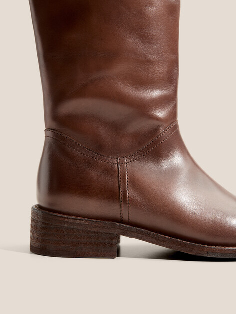 Женские сапоги TENDANCE, Артикул SW3363-1, бордово-коричневый | 4649943. Ракурс 3