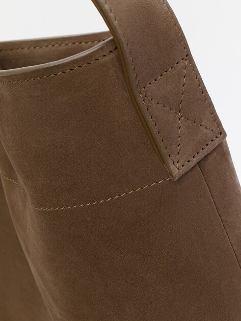 Женский шоппер CALZETTI, Артикул CAROL, серовато-коричневый | 4650865. Ракурс 3