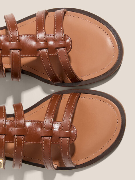 Женские сандалии LES TROPEZIENNES, Артикул HACHILLE, коричневый | 4650868. Ракурс 3